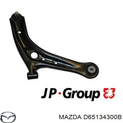 D65134300B Mazda barra oscilante, suspensión de ruedas delantera, inferior derecha