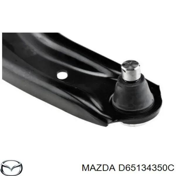 D65134350C Mazda barra oscilante, suspensión de ruedas delantera, inferior izquierda