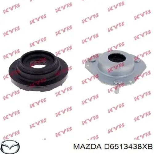Rodamiento de soporte del amortiguador delantero Mazda D6513438XB precio, desde 10,48 EUR