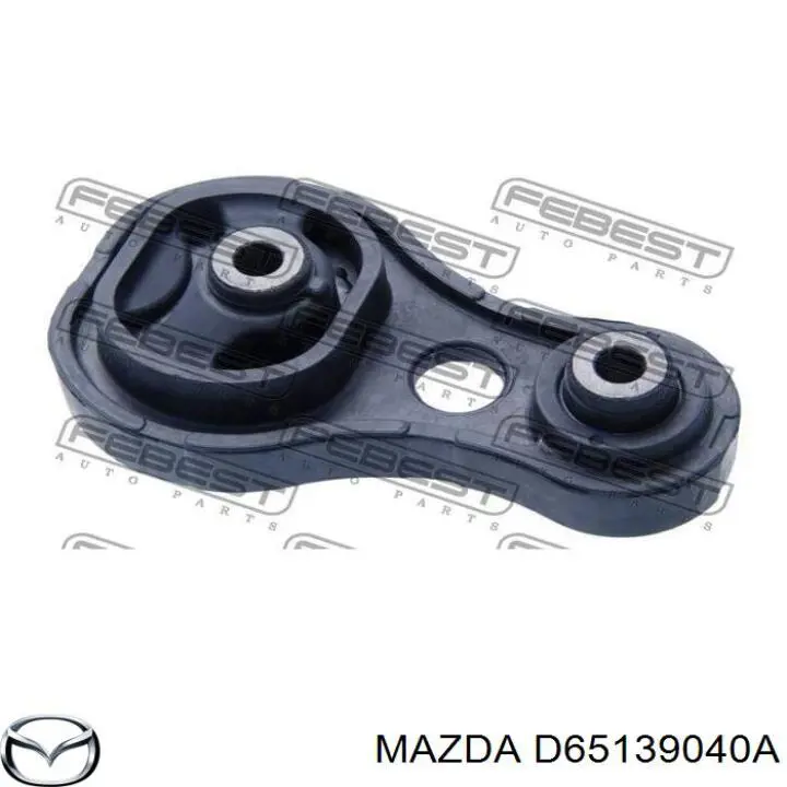 D65139040A Mazda soporte de motor trasero