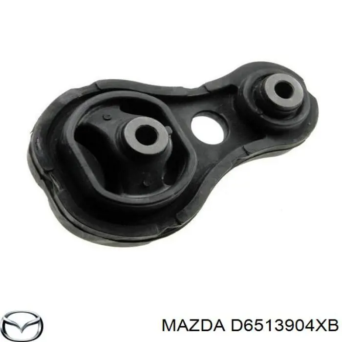 D6513904XB Mazda soporte de motor trasero
