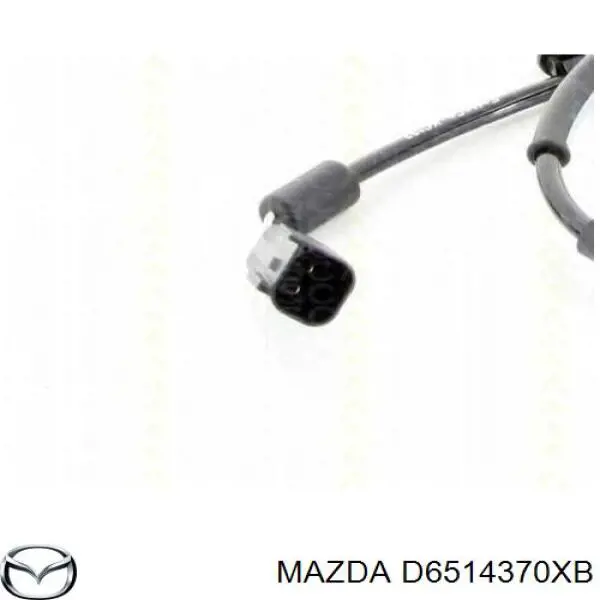 D6514370XB Mazda sensor abs delantero