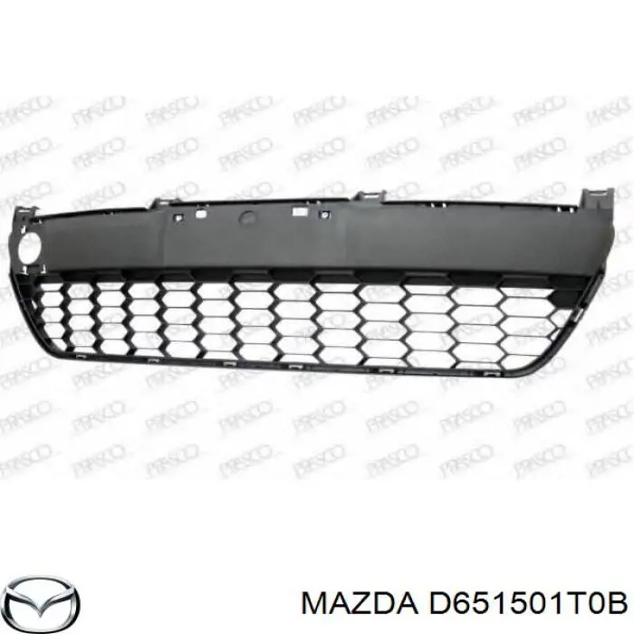 Rejilla de ventilación, paragolpes delantero, central Mazda D651501T0B precio, desde 50,00 EUR