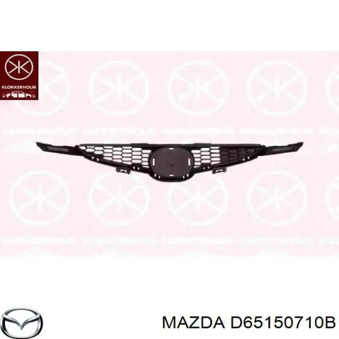 D65150710B Mazda panal de radiador