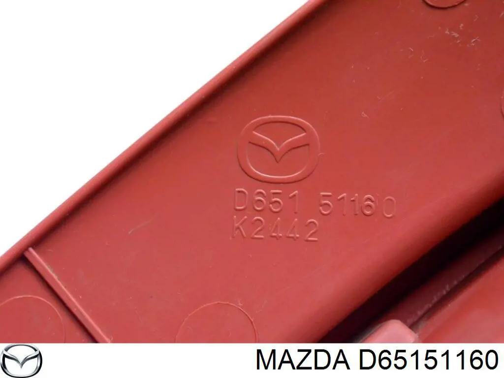 Comprar D65151160J Mazda Piloto trasero izquierdo