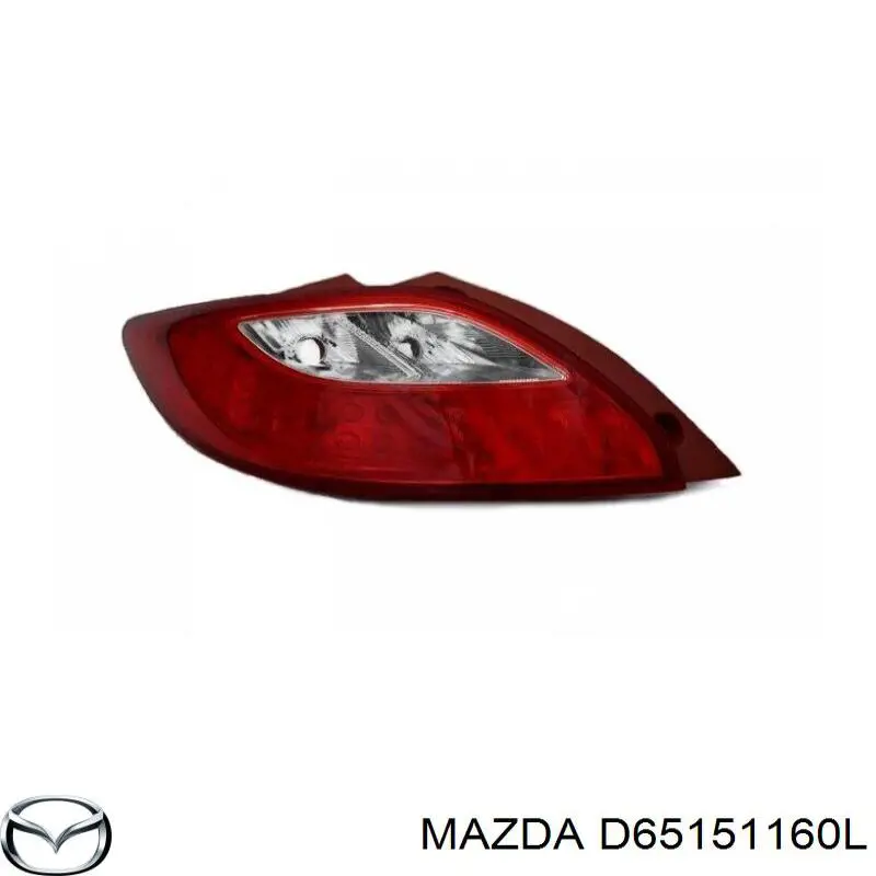 Comprar D65151160L Mazda Piloto trasero izquierdo
