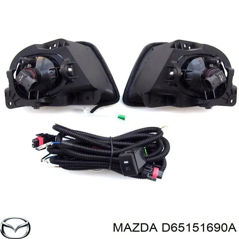 Comprar D65151690A Mazda Luz antiniebla izquierdo