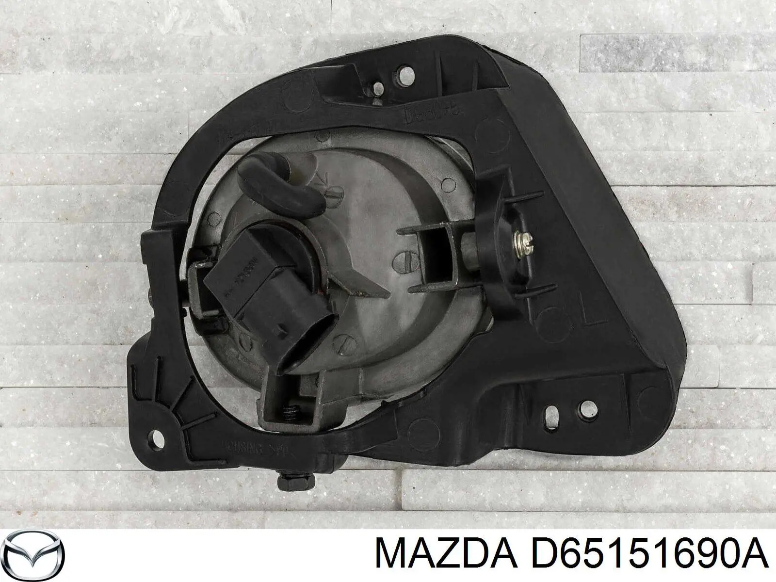 Luz antiniebla izquierda para Mazda 2 (DE)