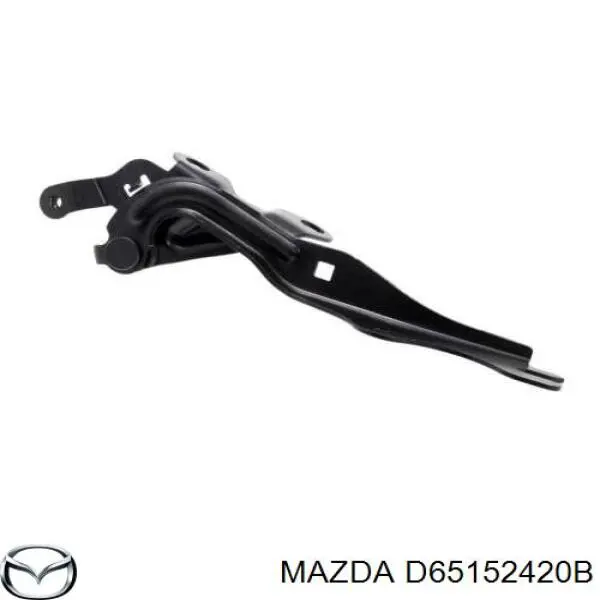 D65152420B Mazda Bisagra de capot izquierda