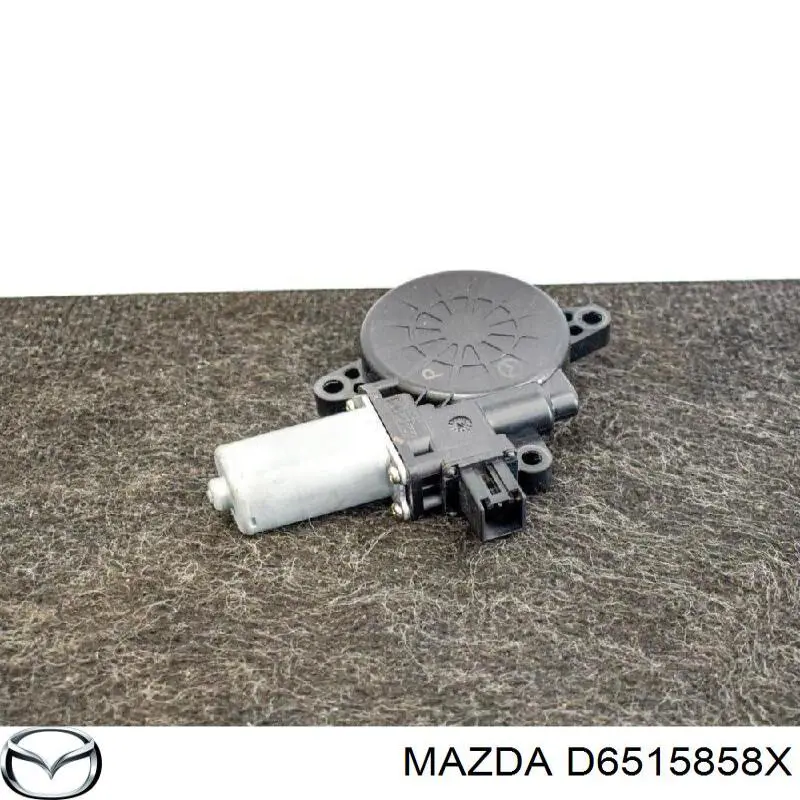 Motor del elevalunas de la puerta delantera derecha D6515858X Mazda