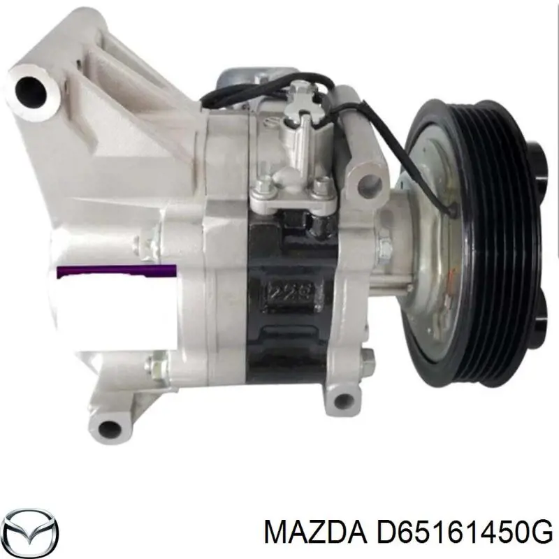 D65161450G Mazda compresor de aire acondicionado