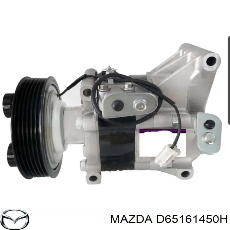 D65161450H Mazda compresor de aire acondicionado