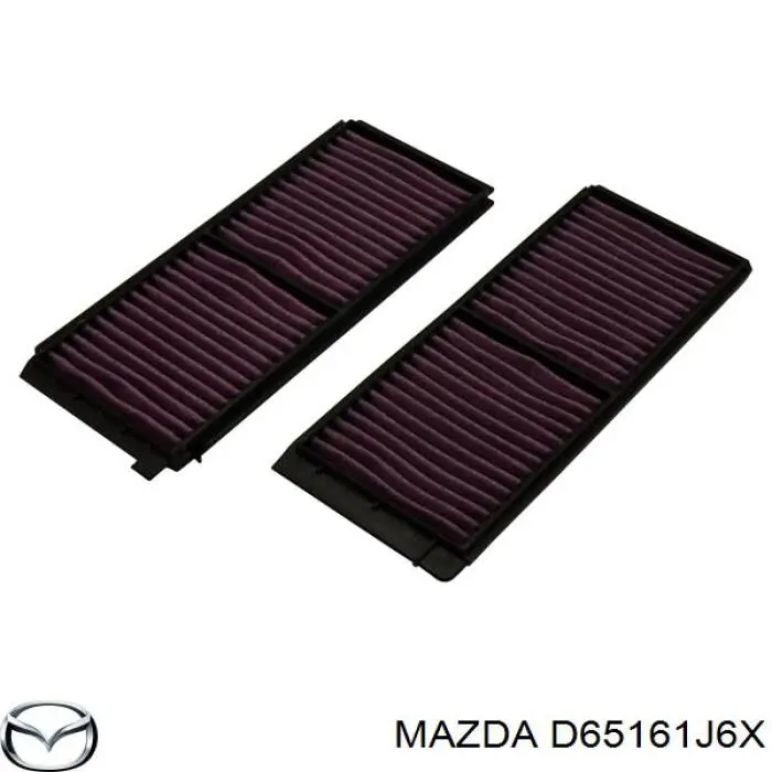 Filtro de cabina Mazda D65161J6X precio, desde 10,09 EUR