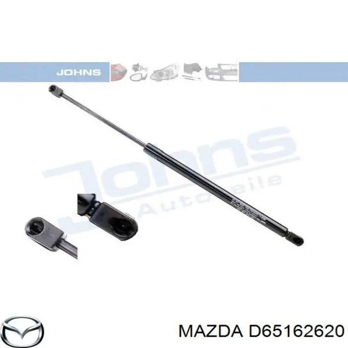 Amortiguadores maletero Mazda 2 DE