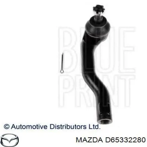 D65332280 Mazda rótula barra de acoplamiento exterior