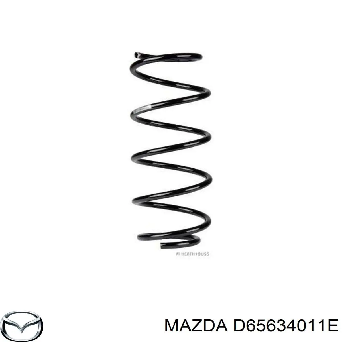 Comprar D65634011E Mazda Muelle delantero
