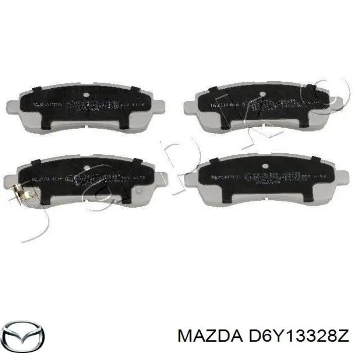 D6Y13328ZA Mazda pastillas de freno delanteras