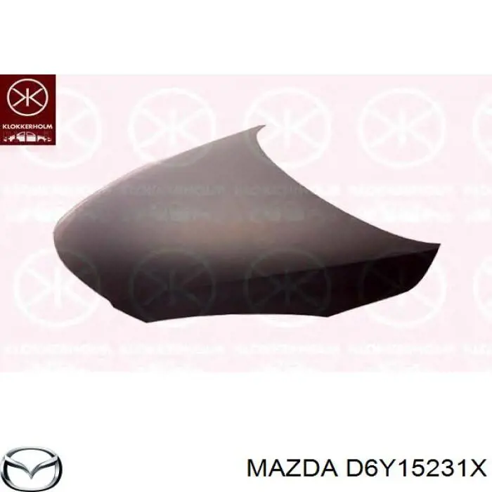 D6Y15231X Mazda capó