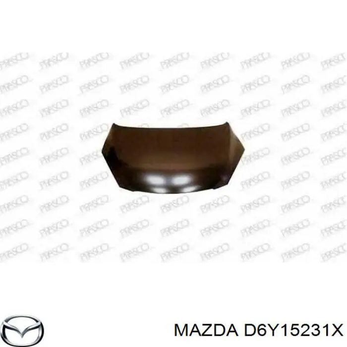 Capó del motor Mazda D6Y15231X precio, desde 220,06 EUR