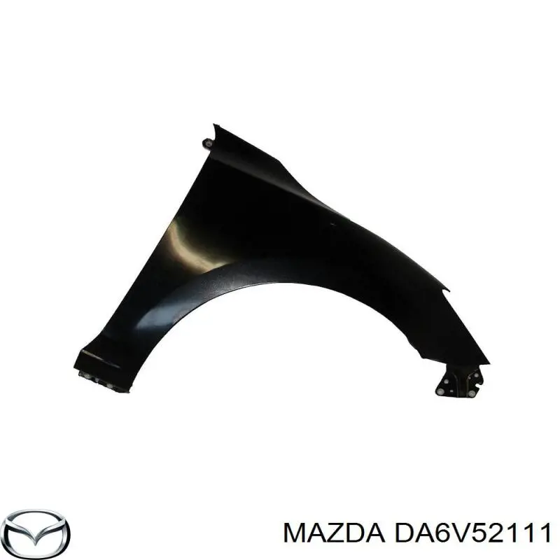Guardabarros delantero derecho para Mazda 2 (DL, DJ)
