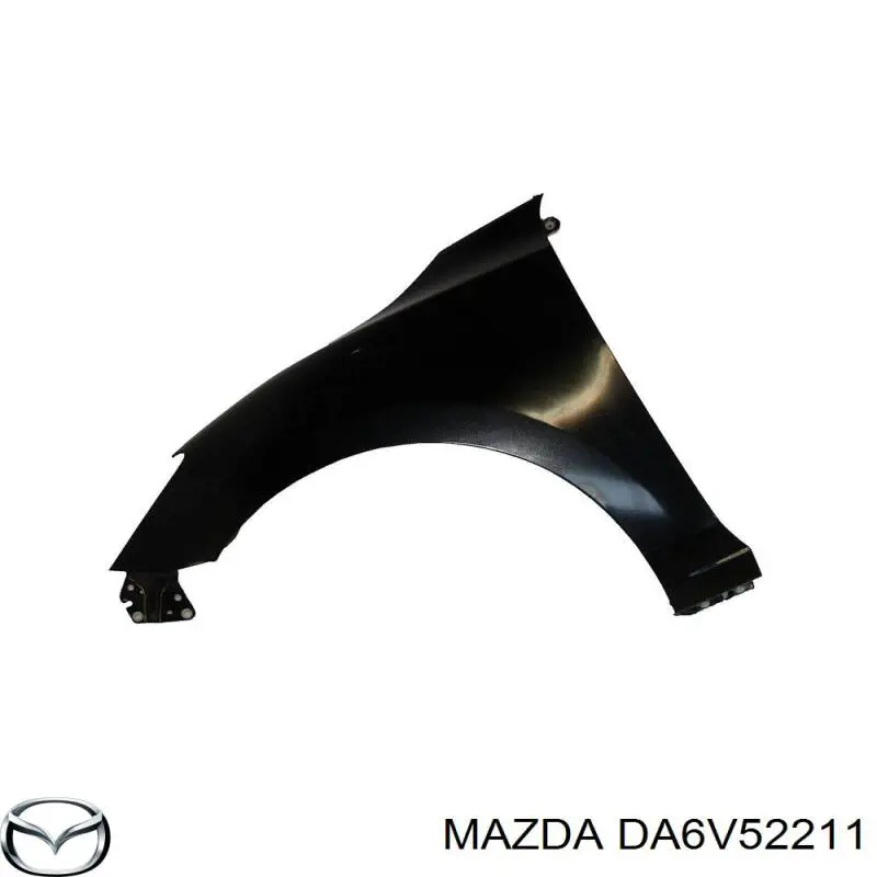 Guardabarros delantero izquierdo Mazda 2 (DL, DJ)