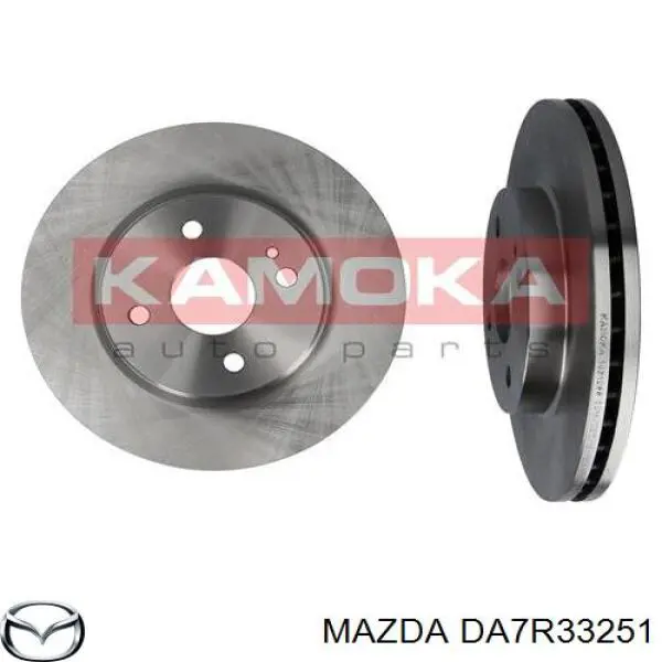 DA7R33251 Mazda freno de disco delantero