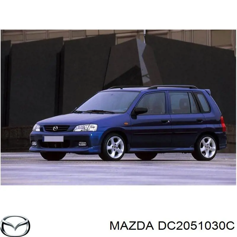 Faro derecho para Mazda Demio (DW)