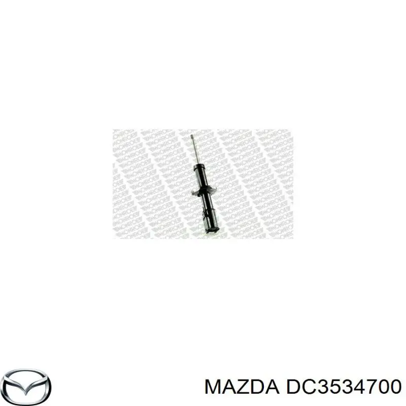 D20134700B Mazda amortiguador delantero derecho
