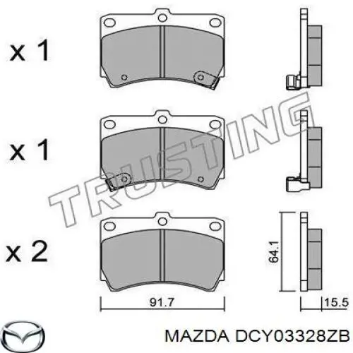 DCY03328ZB Mazda