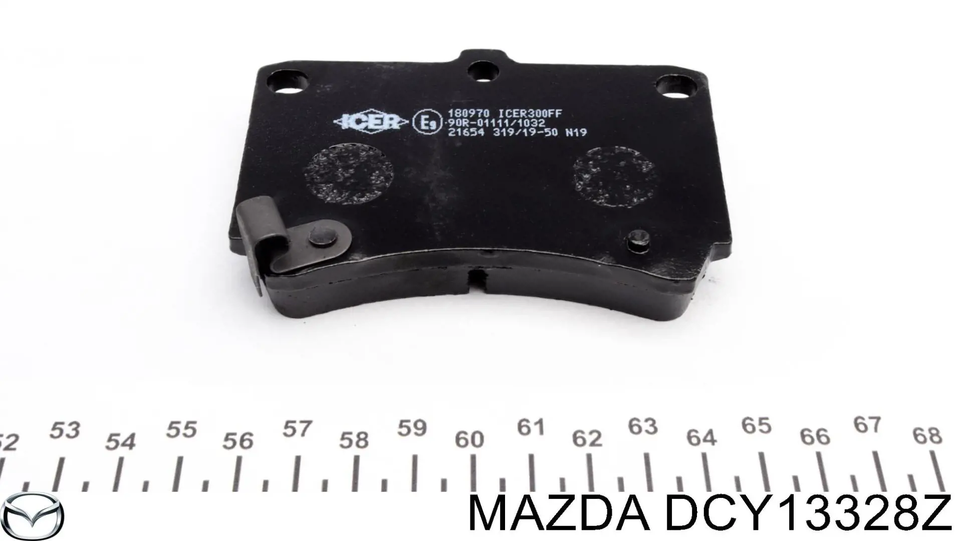 Pastillas de freno delanteras Mazda 323 BA