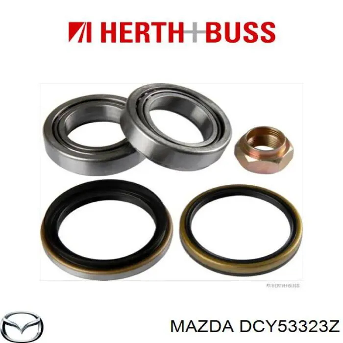 Pastillas de freno delanteras Mazda 323 BA