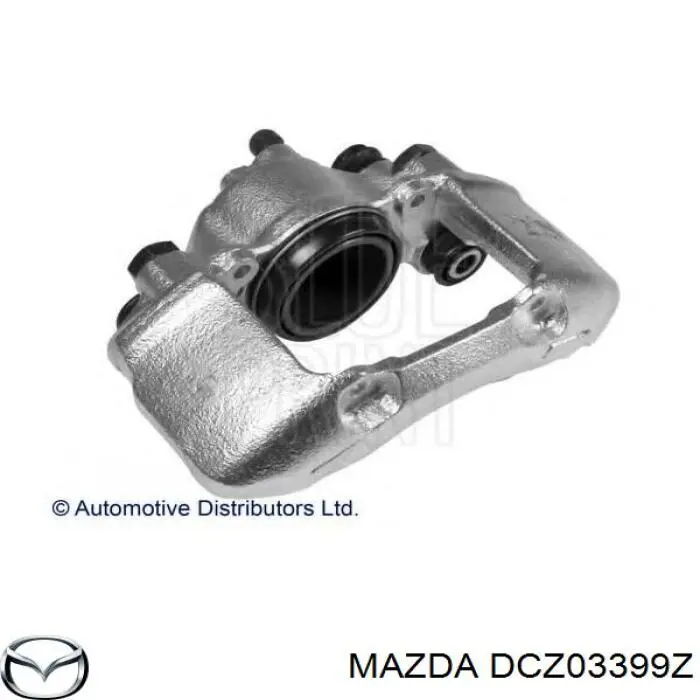 DCZ03399Z Mazda pinza de freno delantera izquierda