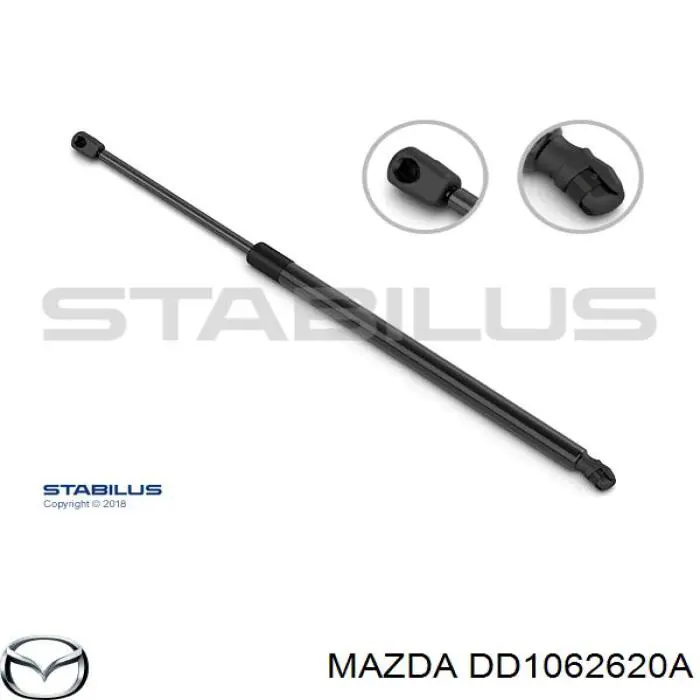 DD1062620A Mazda amortiguador maletero