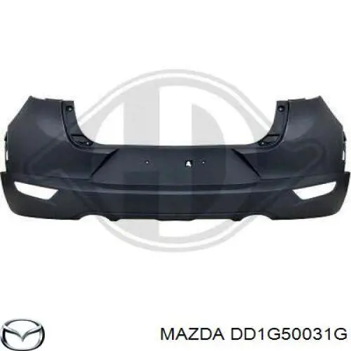 Paragolpes DK8A50031D8P Mazda