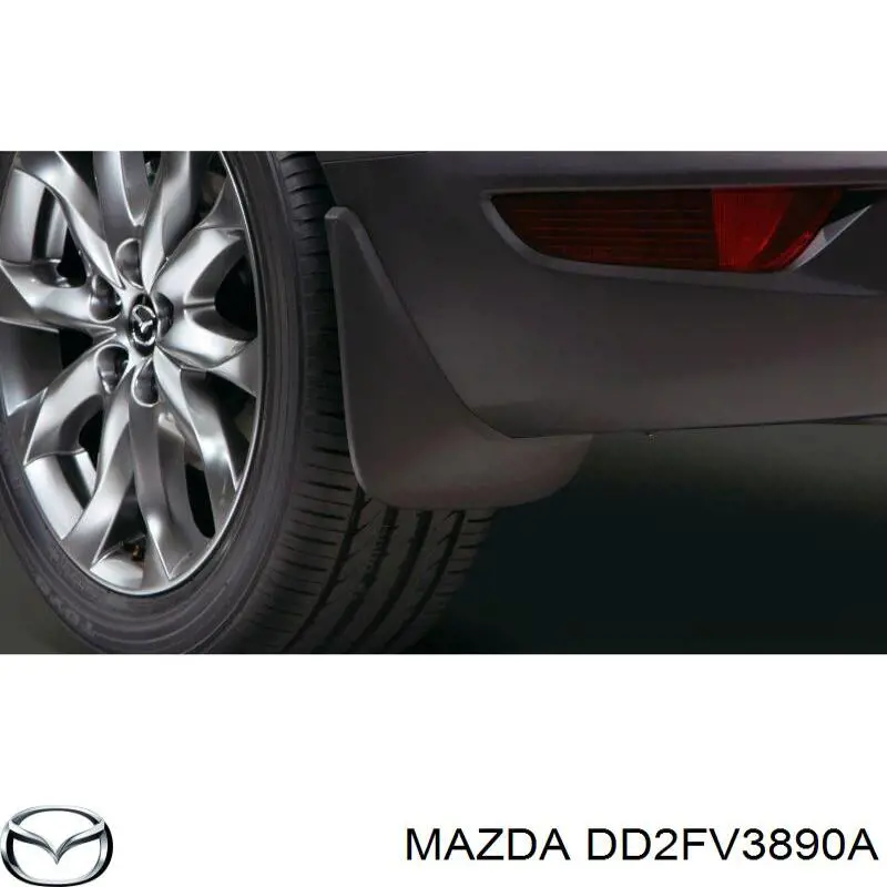 Listón embellecedor/protector, parachoques delantero central para Mazda CX-3 (DK)