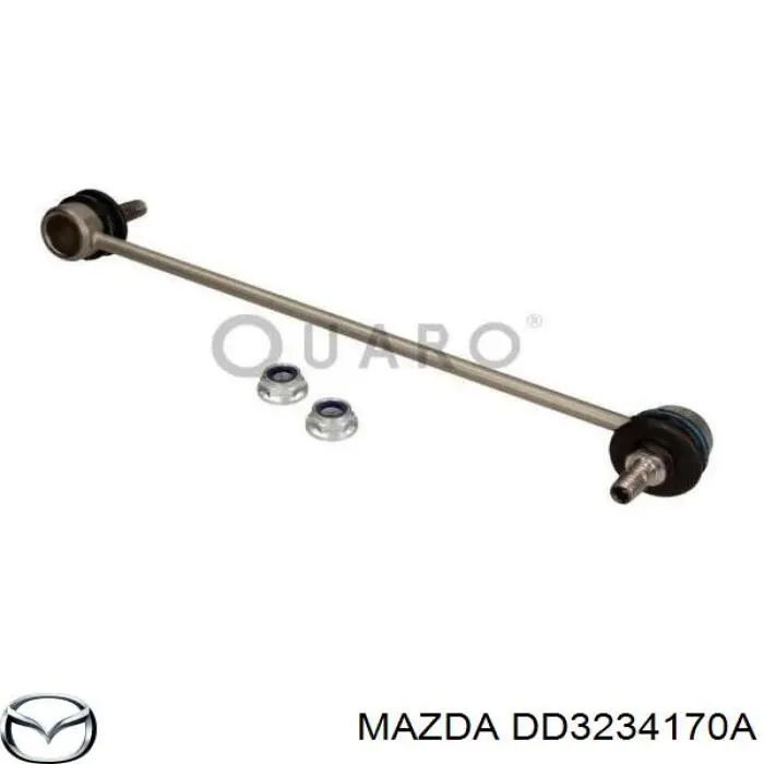 DD3234170A Mazda soporte de barra estabilizadora delantera