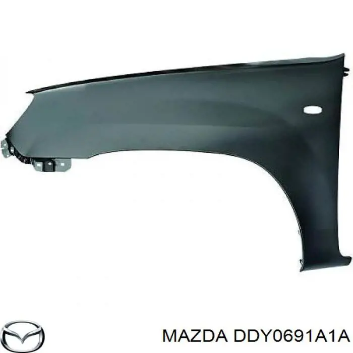 DDY0691A1A Mazda superposicion(cubierta De Espejo Retrovisor Derecho)