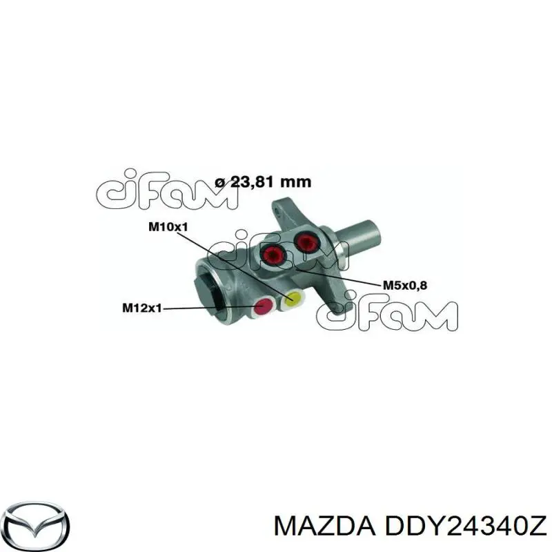 DDY24340Z Mazda bomba de freno