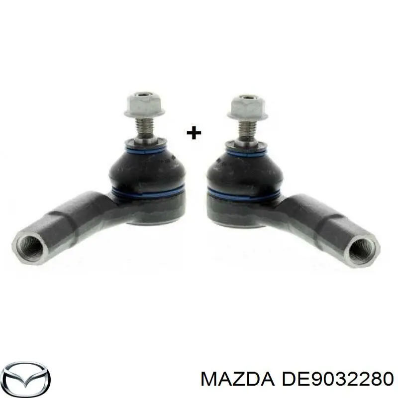 Rótula barra de dirección DE9032280 Mazda