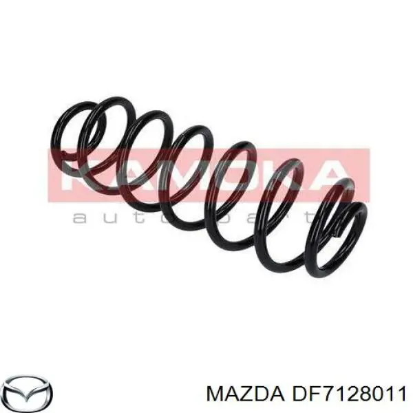DF7128011 Mazda Muelle trasero