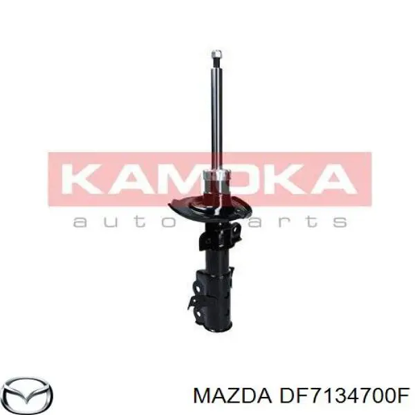 Amortiguador eje delantero derecha para Mazda 2 (DE)