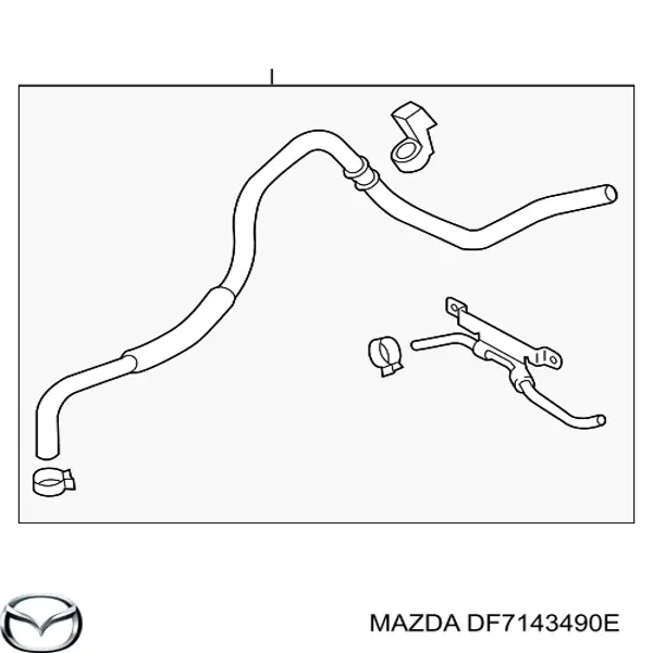 DF7143490E Mazda 