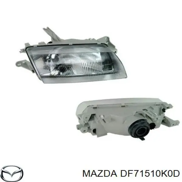 Faro derecho DF71510K0D Mazda