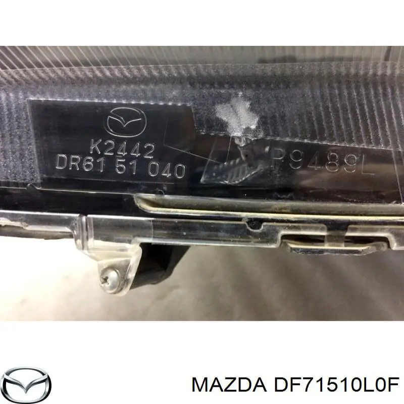 Faro izquierdo para Mazda 2 (DE)