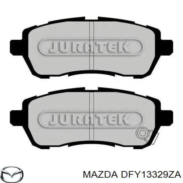 Pastillas de freno delanteras Suzuki Swift 4 MZ, EZ
