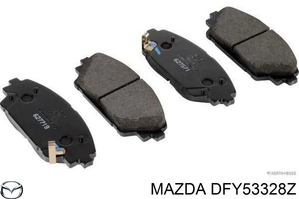 Pastillas freno delanteras Mazda DFY53328Z precio, desde 27,66 EUR