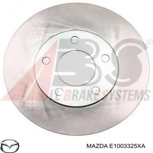 E1003325XA Mazda disco de freno delantero