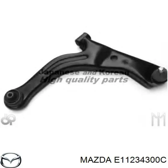 E11234300C Mazda barra oscilante, suspensión de ruedas delantera, inferior derecha