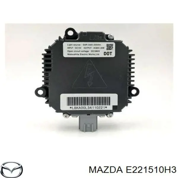 Unidad de control de xenón Mazda E221510H3 precio, desde 121,97 EUR