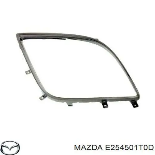 Rejilla, parachoques delantero para Mazda CX-7 (ER)